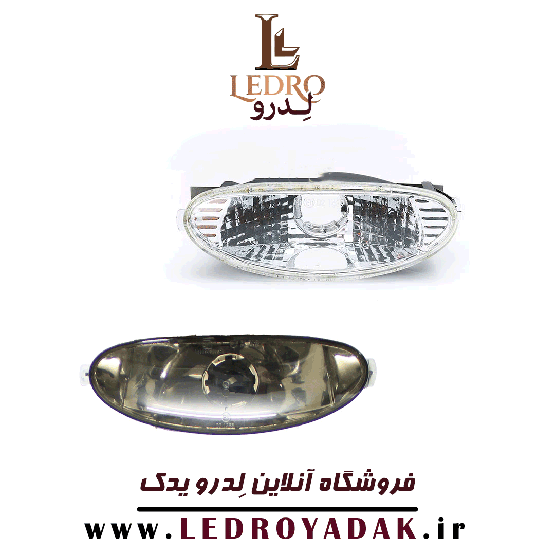 مه شکن عقب پژو 206 اسپرت ، سفید و دودی